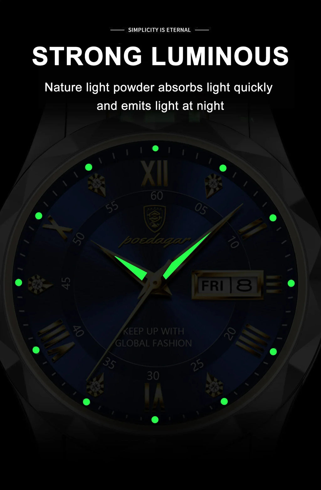 Luxury Men's Quartz Watch