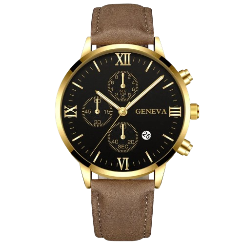 Classic leather watch