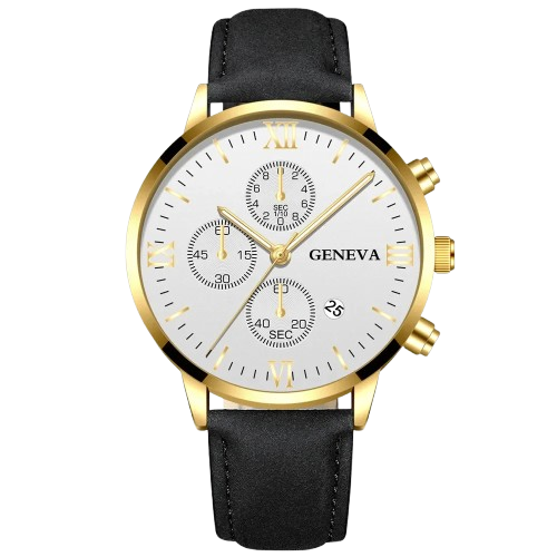 Classic leather watch