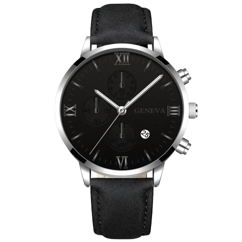 Classic leather watch