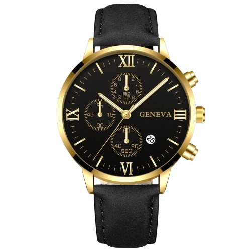Classic leather watch