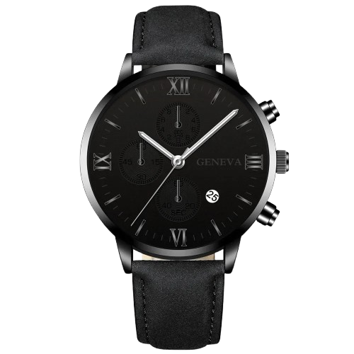 Classic leather watch