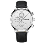Classic leather watch