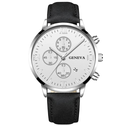 Classic leather watch