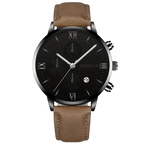 Classic leather watch