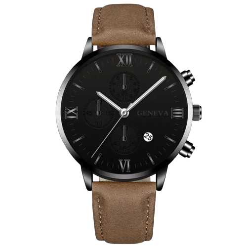Classic leather watch